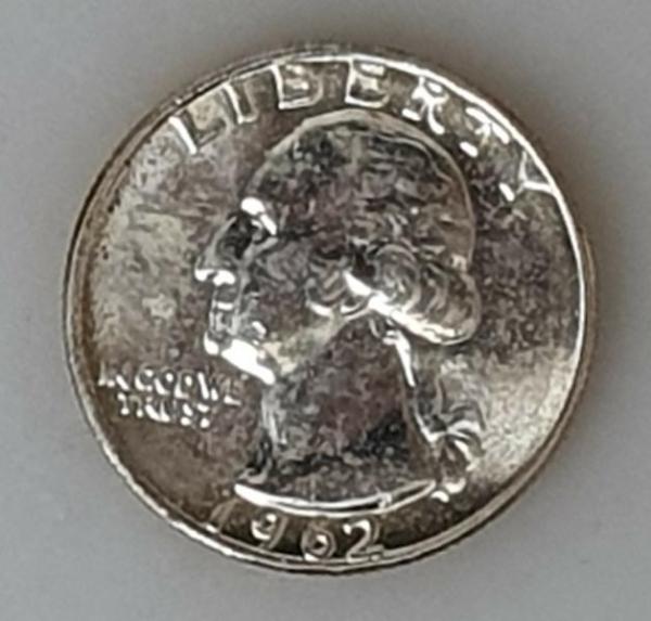 1/4 Dollar 1960, Washington Quarter, USA aus 900er Silber