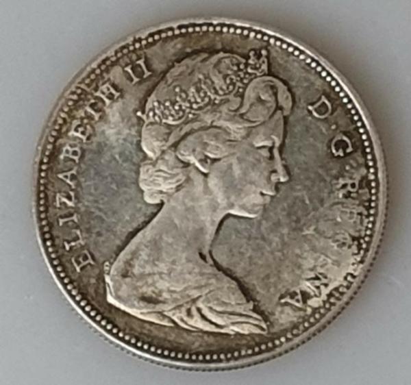 1 Dollar 1965, Kanu, Kanada, Silber 800