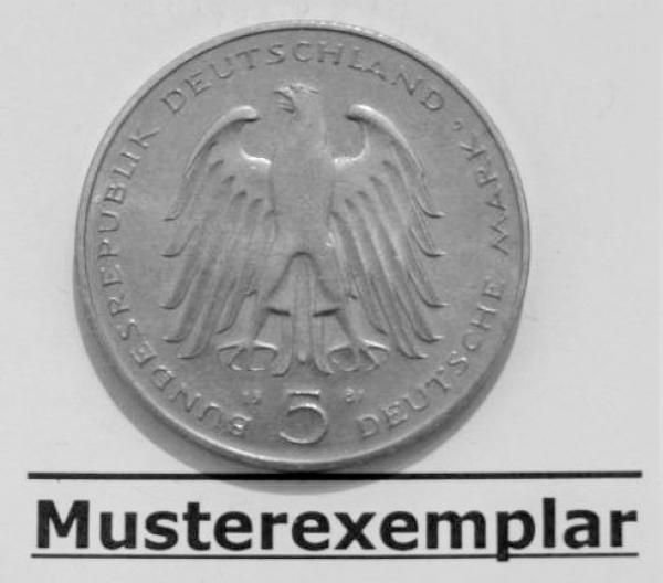 5 DM Gedenkmünze "150. Todestag von Carl Reichsfreiherr vom und zum Stein" Cu/ Ni