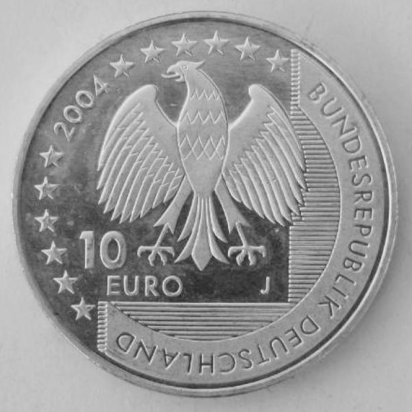 10 EUR Gedenkmünze "Nationalpark Wattenmeer" aus 925er Sterlingsilber