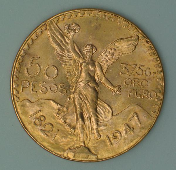 50 Pesos "Centenario" Mexiko 37,5g Gold 999,9