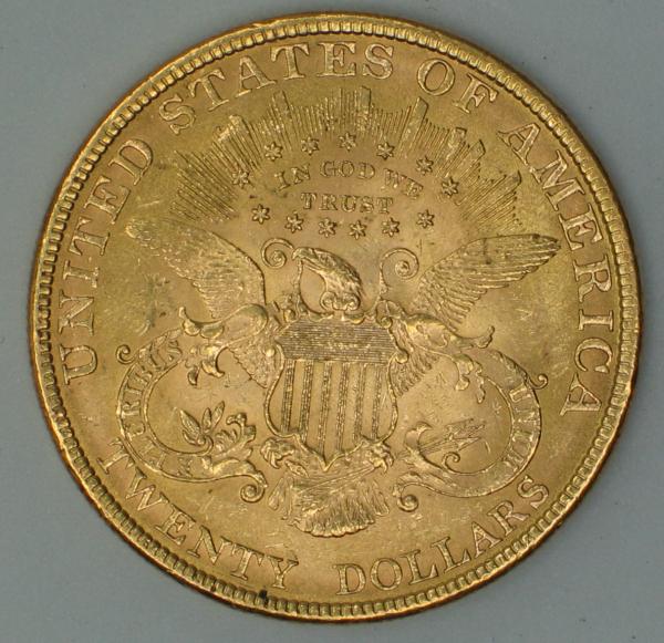 20$ US "Liberty Head" 1899" "Double Eagle" USA 900er Gold