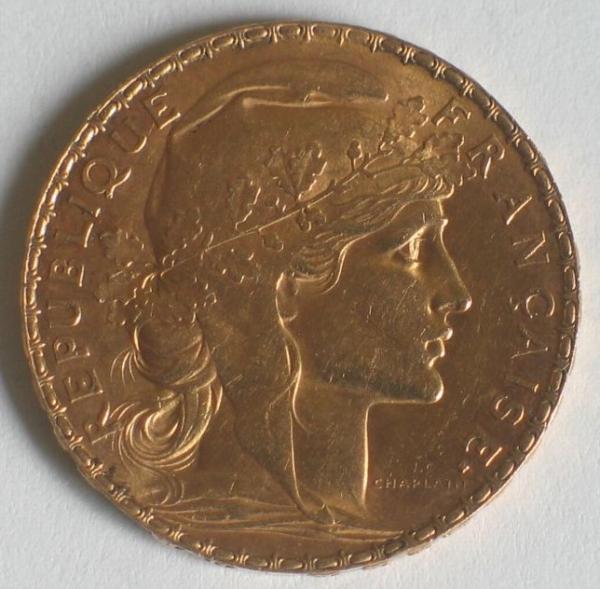 20 Francs "Marianne" 1910