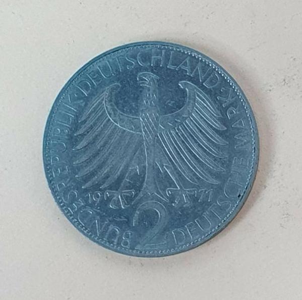 2 DM 1971 J  -Max Planck- Bundesrepublik Deutschland