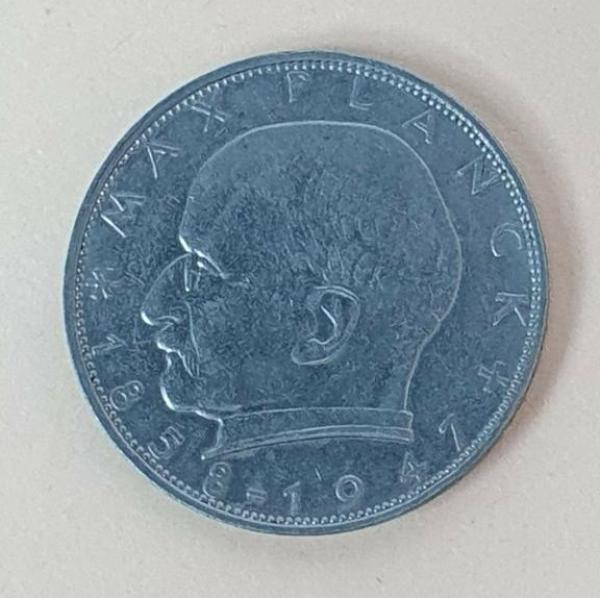 2 DM 1960 J  -Max Planck- Bundesrepublik Deutschland