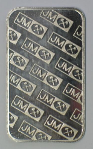 1 oz Platinbarren "Johnson Matthey" 999,5, Prägebarren in OVP