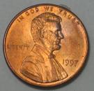 1 Cent "Lincoln Memorial Cent" Serie: 1983-2008, USA