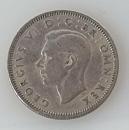 1 Shilling -One Shilling 1950, König Georg VI Großbritannien, Englisches Wappen
