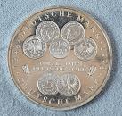 10 DM Gedenkmünze "50 Jahre Deutsche Mark" aus 925er Sterlingsilber, 14,3g Feinsilber